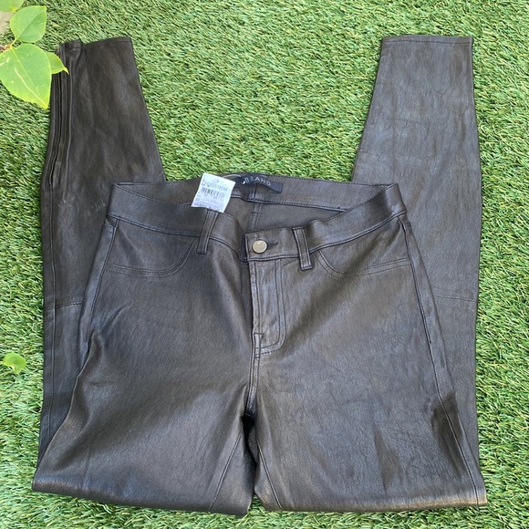 J Brand Denim - NWT J Brand 100% Lamb Leather Skinny pants with Side Zipper